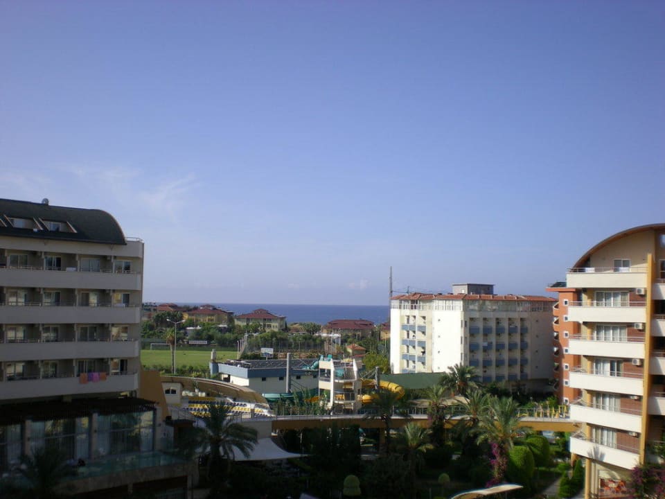 Blick aus dem Balkon Alaiye Resort & Spa