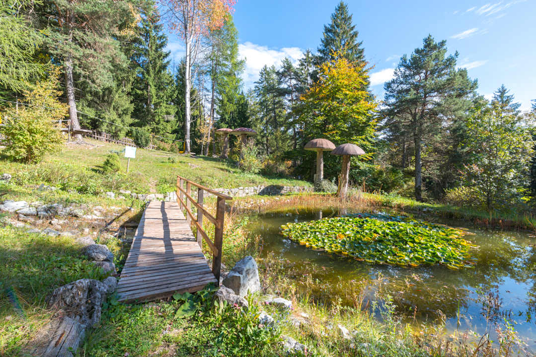 Gartenanlage Hotel Rifugio Sores