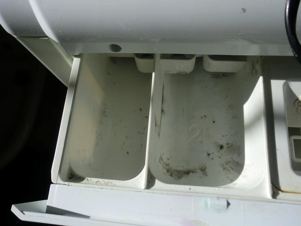 Spülkammer der Waschmaschine Hotel Residenza Le Ginestre