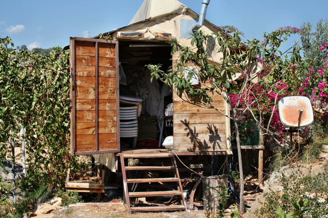 Wagen auf dem Grillplatz Hotel Peine