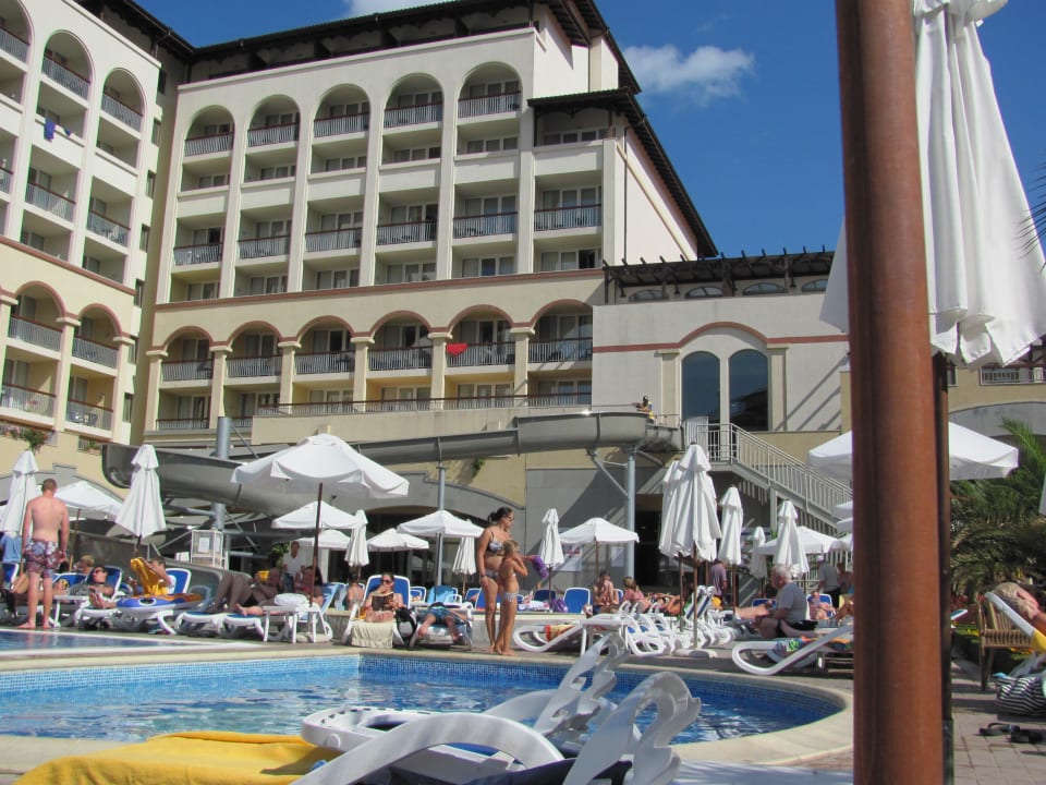 Bereich der Rutsche Meliá Sunny Beach