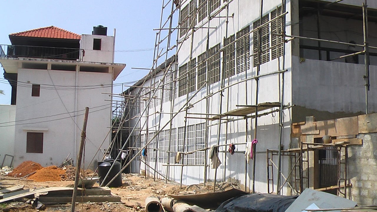 Baustelle Thaala Bentota