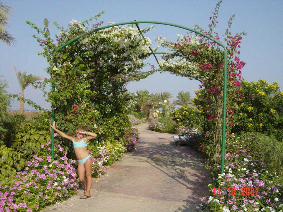Weg zum Strand Hurghada Long Beach Resort