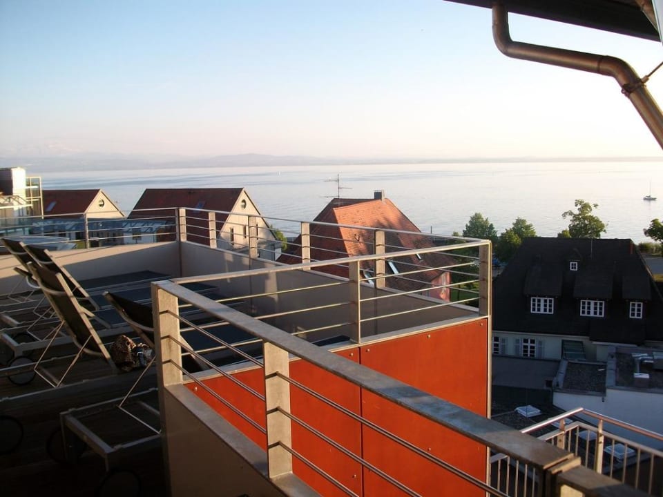 Die gelungene Dachterrasse Hotel City Krone