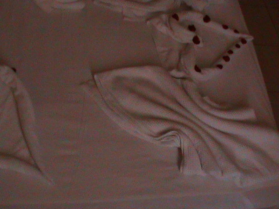 Bettdekoration Hotel Club Tess