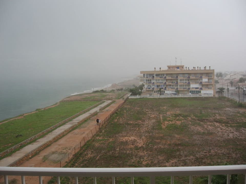 Ausblick zum Nachbarhotel Hotel Palmera Beach