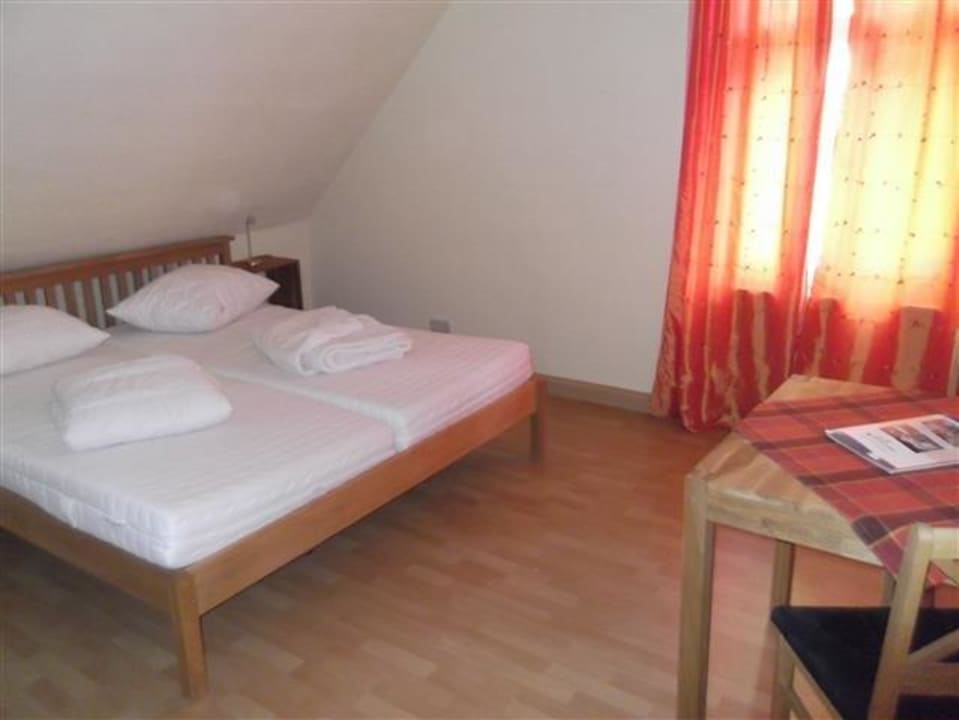 Eines der Schlafzimmer Hotel Haus Chorin