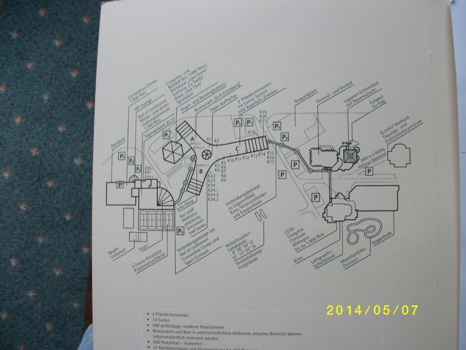 Plan vom Hotel Sauerland Stern Hotel