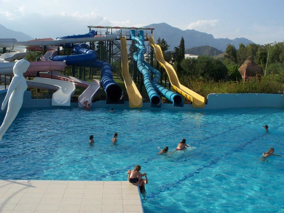 Teil des Aquaparks Miarosa Kemer Beach