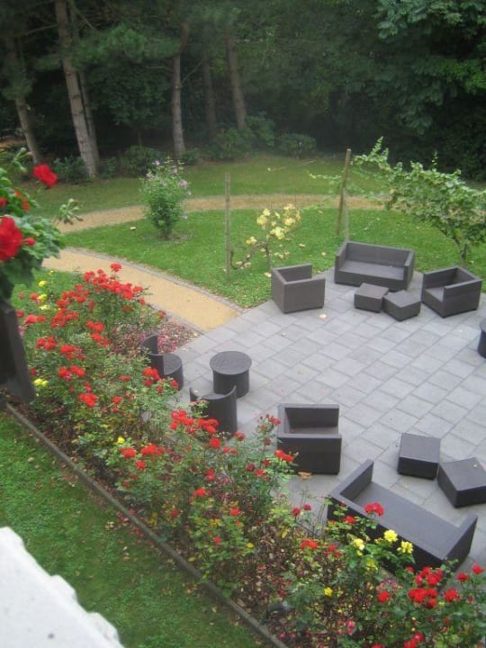 Aussicht auf den Park / Garten  Parkhotel Sonnenberg