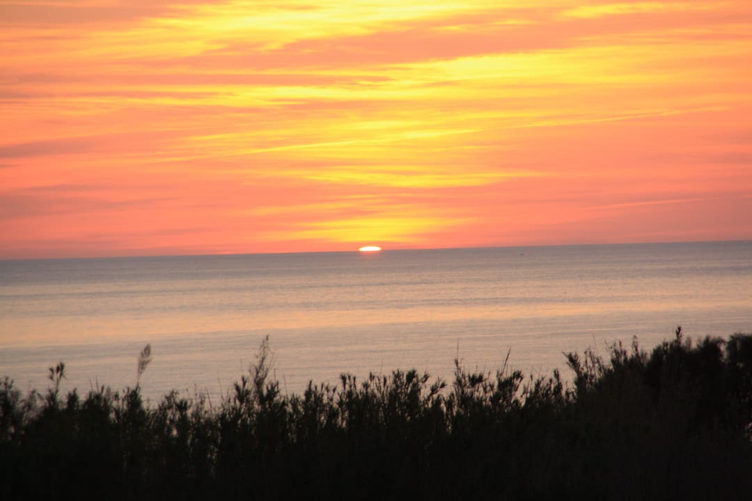 Den Sonnenuntergang konnten wir jeden Abend sehen Hipotels Gran Conil Hotel