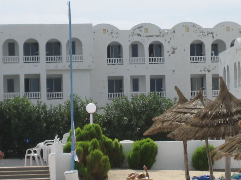 Bröckelnde Fassade Calimera Yati Beach
