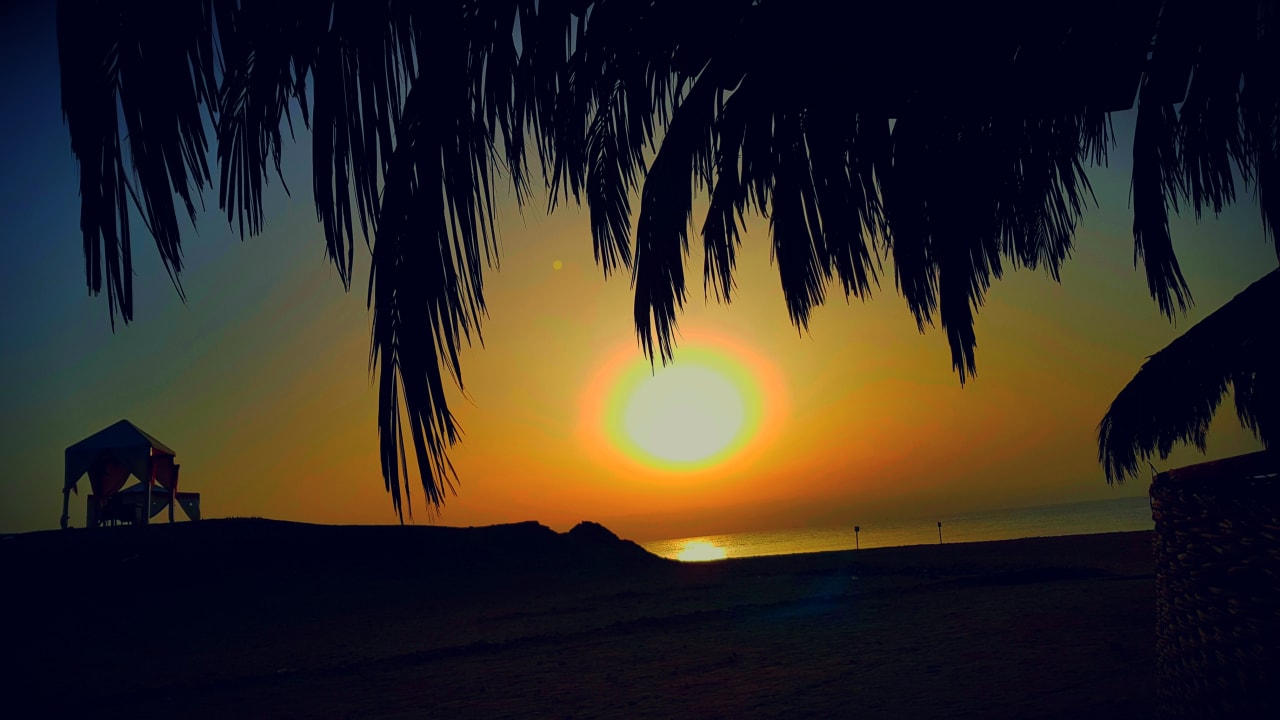 Sonnenaufgang  Hilton Marsa Alam Nubian Resort