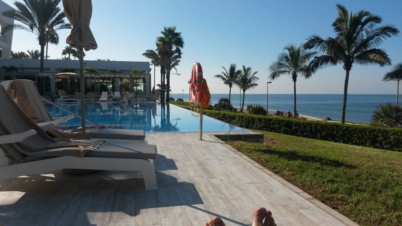 Schöne Aussicht und Ruhe Hotel Riu Palace Meloneras