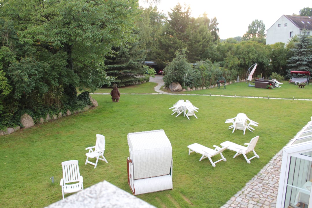 Blick von unserem Balkon Hotel Ostseeresidenz Gendarm