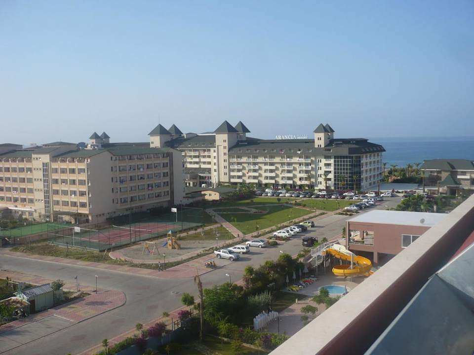 Ausblick Frontseite Solivia Hotel