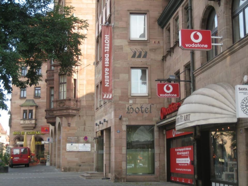 Aussenansicht Hotel Drei Raben