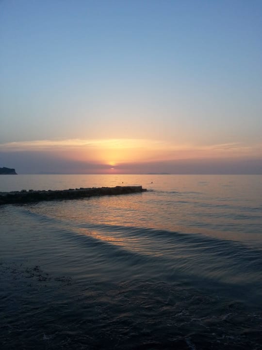 Abendstimmung Ibiscus Hotel Corfu