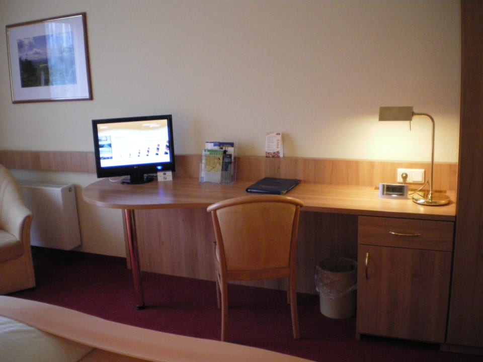 Kleiner Flachbildfernseher Hotel am Vitalpark