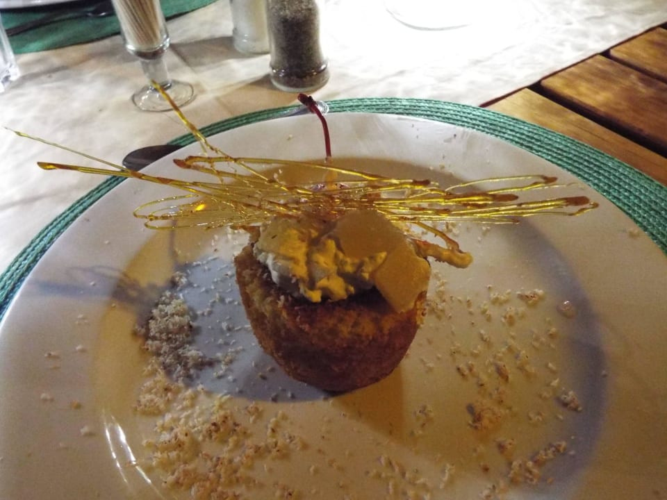 Abendessen: Dessert Kalahari Anib Lodge