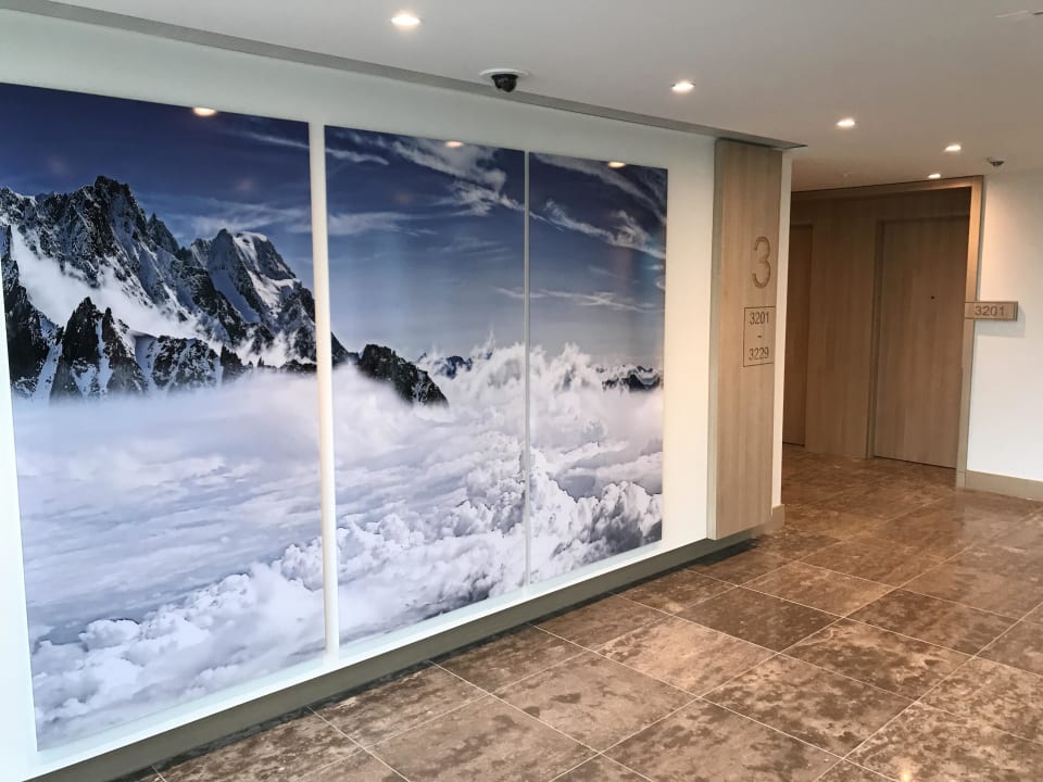 Weg zum Zimmer Neubau Hilton Munich Airport