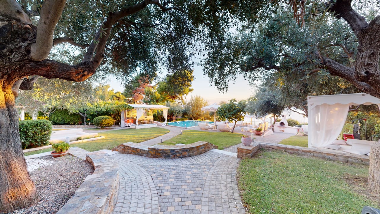 Gartenanlage Acrotel Athena Villa