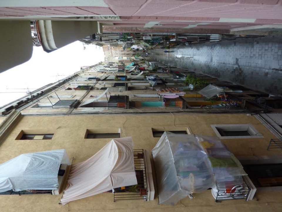 Ausblick von Zimmer 212 Raval Rooms