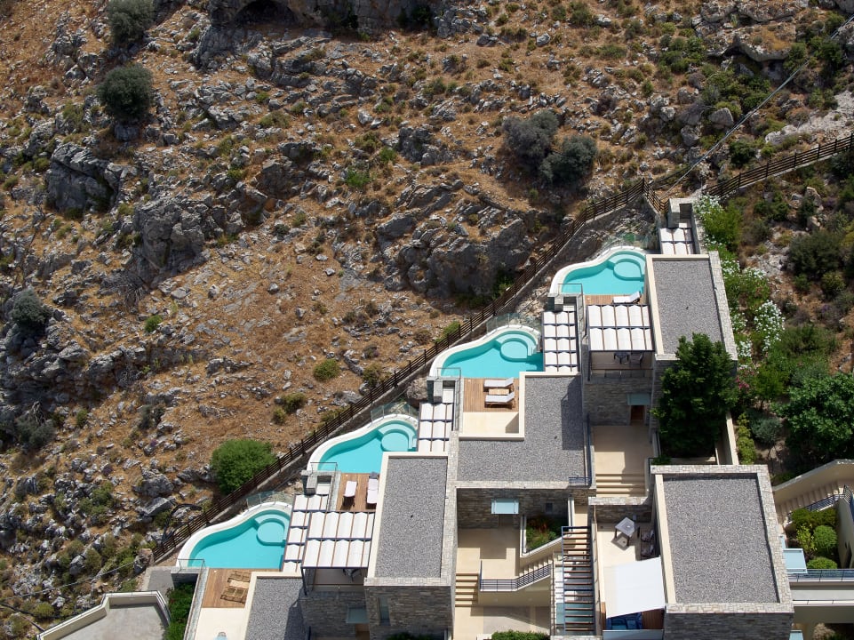 Außenansicht Lindos Blu, Luxury Hotel & Suites - Adults only