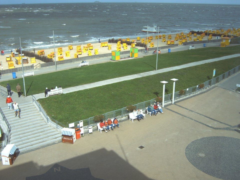 Ausblick vom Strandhotel Strandhotel Duhnen / Aparthotel Kamp
