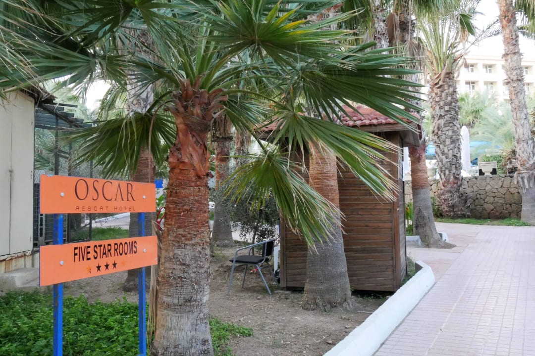 Ausschnitt des Gartens vom Oscar Resort Hotel Oscar Resort Hotel