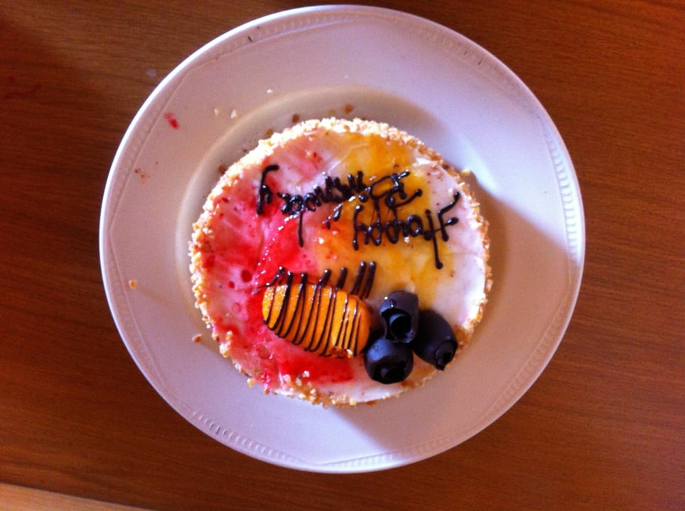 Tort na urodziny Aldemar Olympian Village