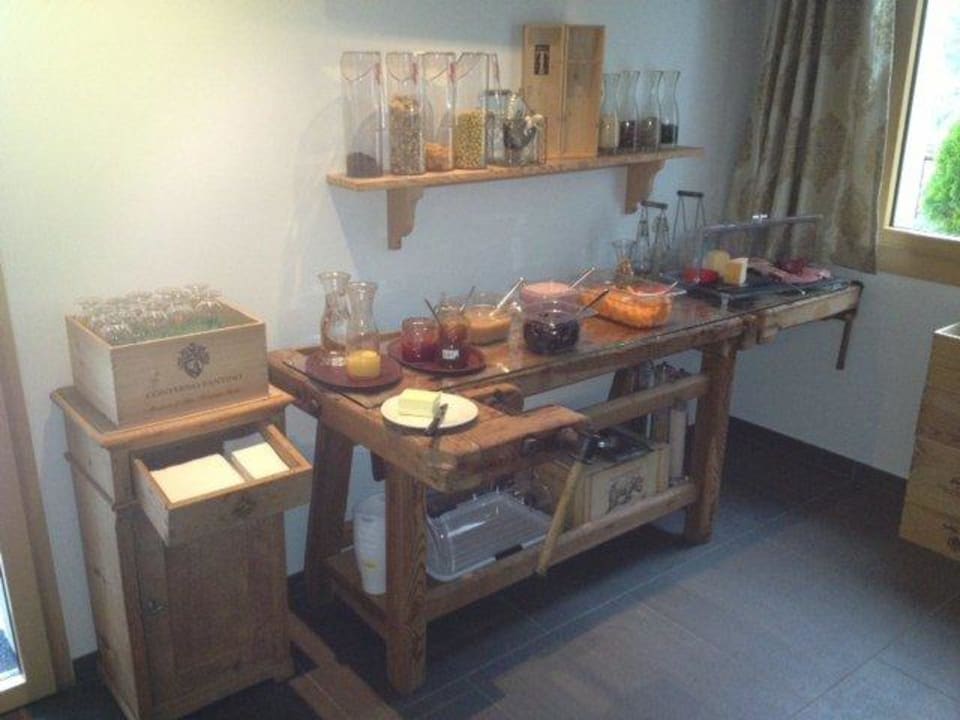 Frühstücksbuffet Gasthaus Alpenrose