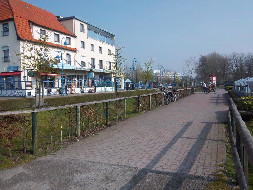 Von der Nordsee zur Anlage Center Parcs Park Nordseeküste