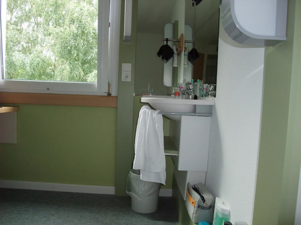 Das Waschbecken ibis budget Hotel Essen Nord