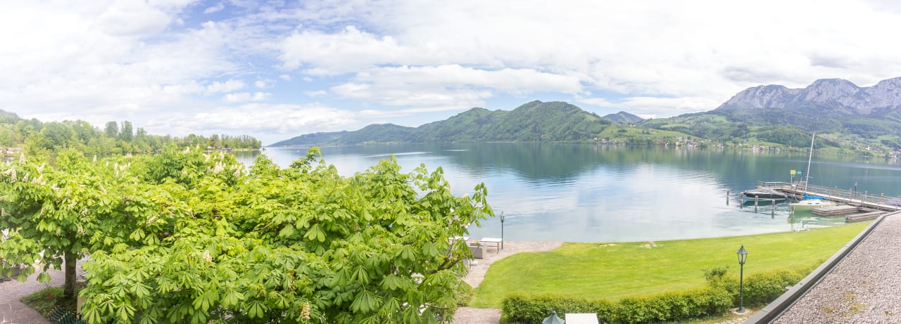 Ausblick Hotel Stadler am Attersee