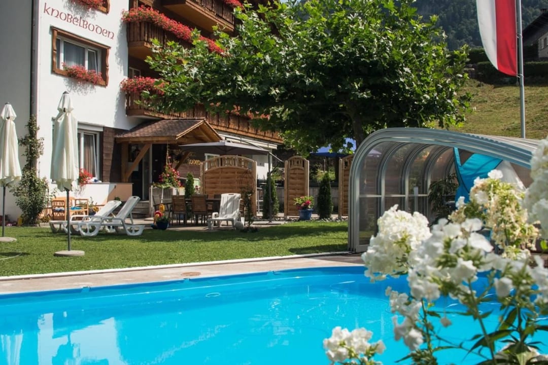 Außenpool Sporthotel Knobelboden