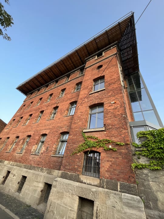 Außenansicht Stadt-gut-Hotel Fronveste - Das Alte Knasthaus