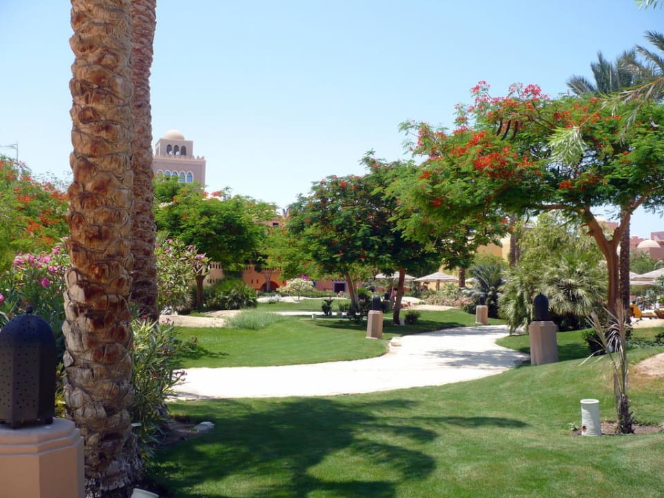 Gartenanlage Schwesternhotel Grand Makadi Makadi Palace