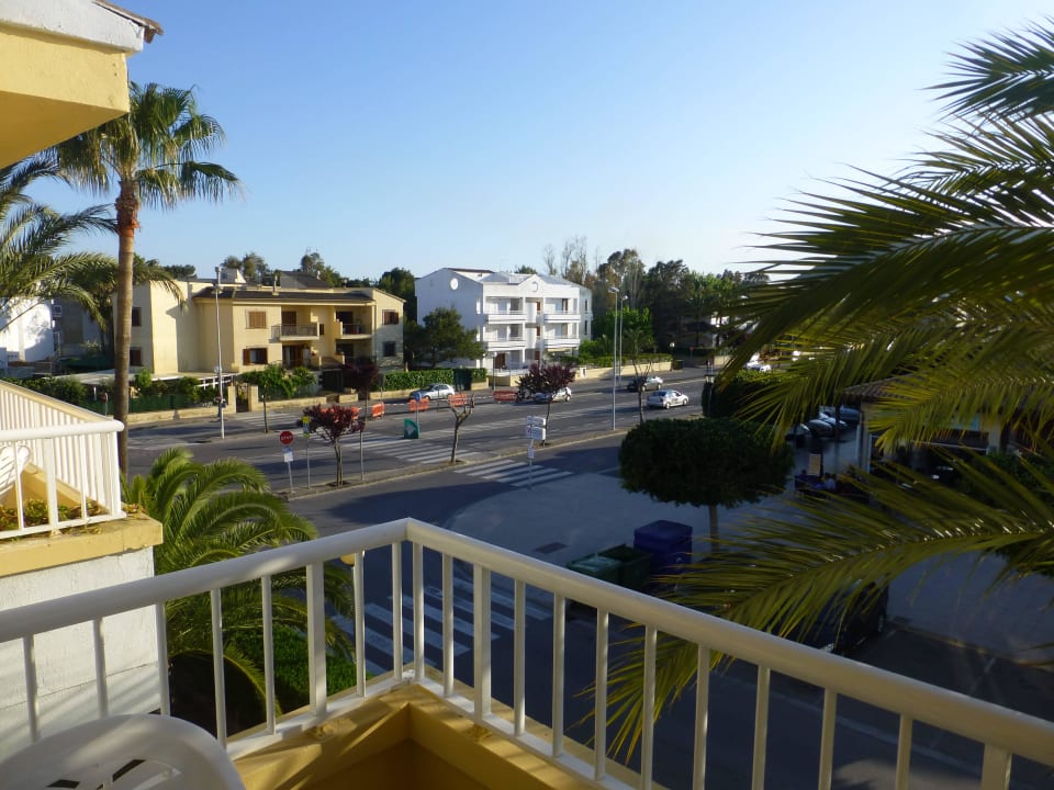 Vom Balkon  Hotel Palm Garden