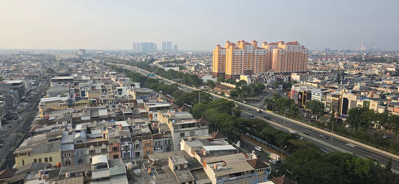 Ausblick Hilton Garden Inn Jakarta Taman Palem