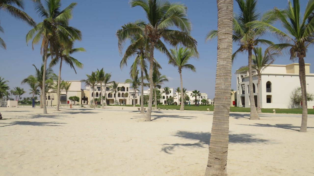 Ansicht vom Strand Salalah Rotana Resort