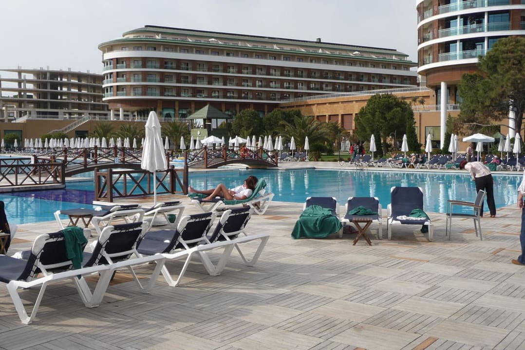 Ein Teil des Hauptpools Voyage Belek Golf & Spa