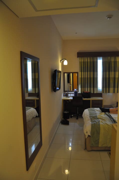 Blick vom Eingang Citymax Hotel Al Barsha