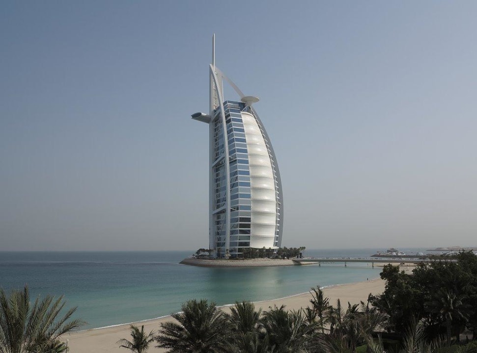 Blick von unserem Balkon  Jumeirah Mina Al Salam