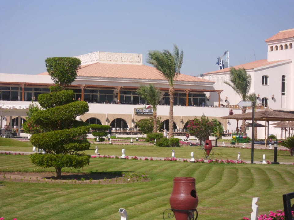 Gepflegte Gartenanlage Pickalbatros Dana Beach Resort - Hurghada