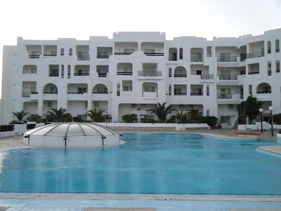 Vue sur piscine Hotel Yasmine Beach Resort