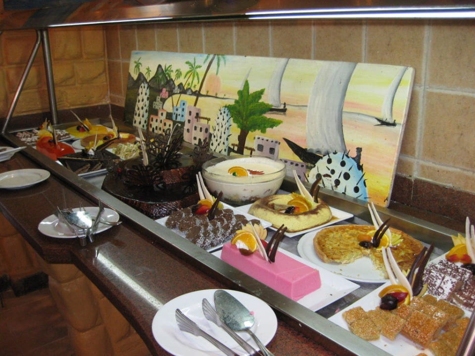 Kuchenbuffet Pickalbatros Alf Leila Wa Leila Resort - Neverland Hurghada