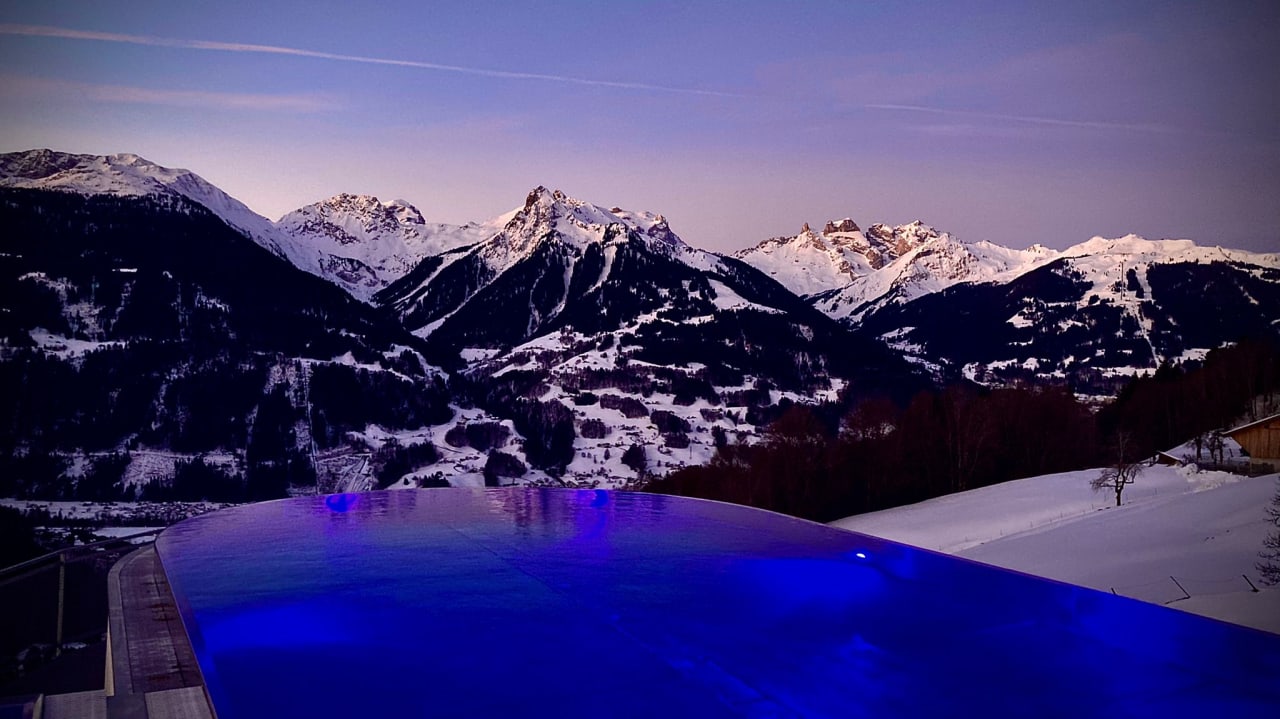 Pool Hotel Fernblick Montafon