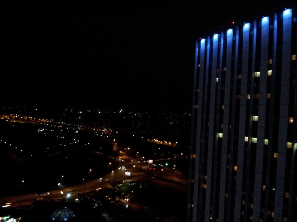 Blick aus dem Fenster, 22.Etage Izmailovo Alfa Hotel