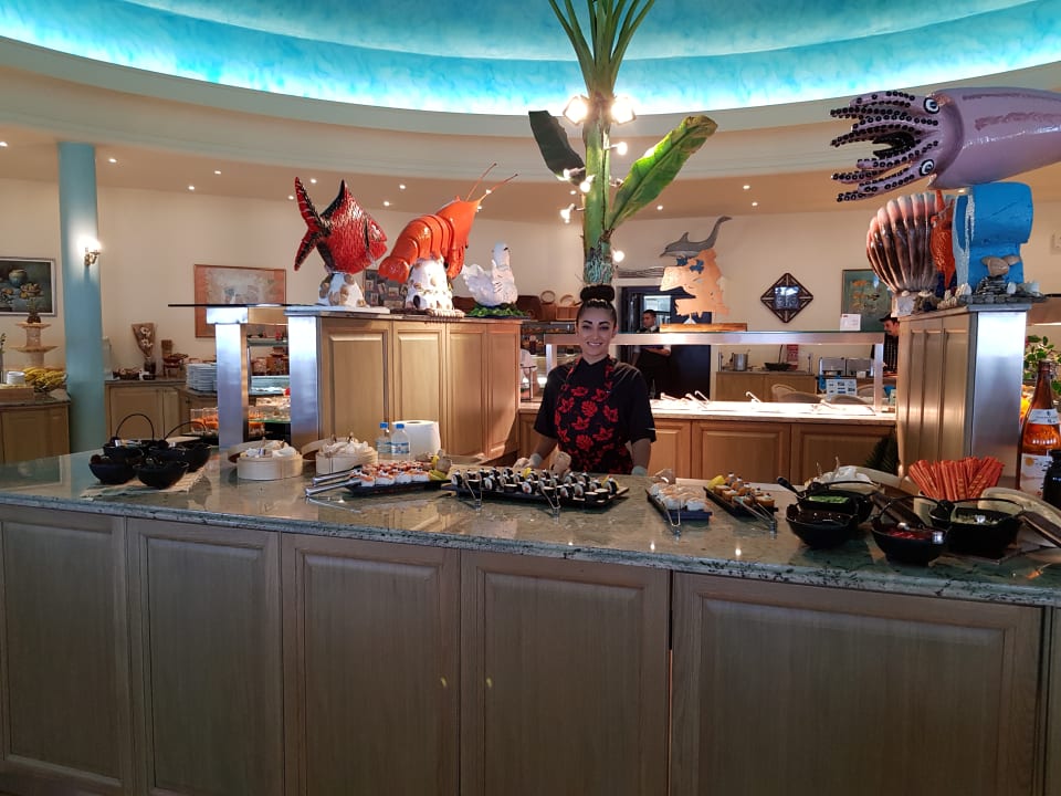 Frisches Sushi Hotel Kalithea Mare Palace